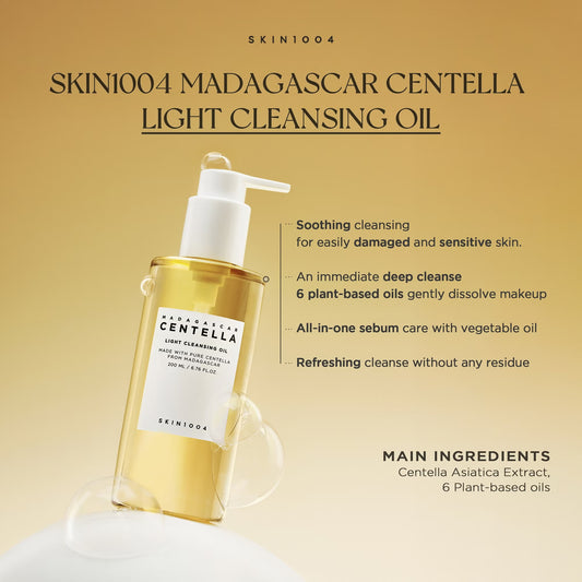 SKIN1004 Madagascar Centella Light Cleansing Oil 200ml