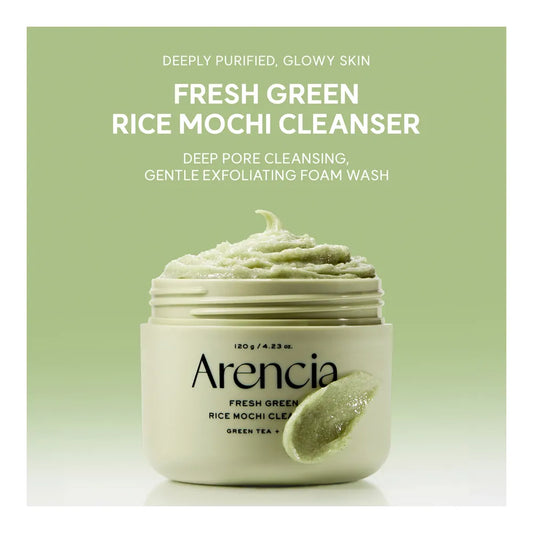 Arencia Fresh Green Rice Mochi Cleanser 120g