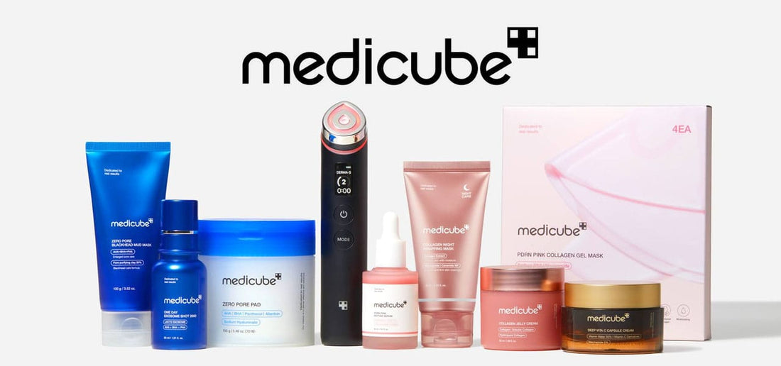 The Medicube range of Korean skincare: serums, creams, masks and devices