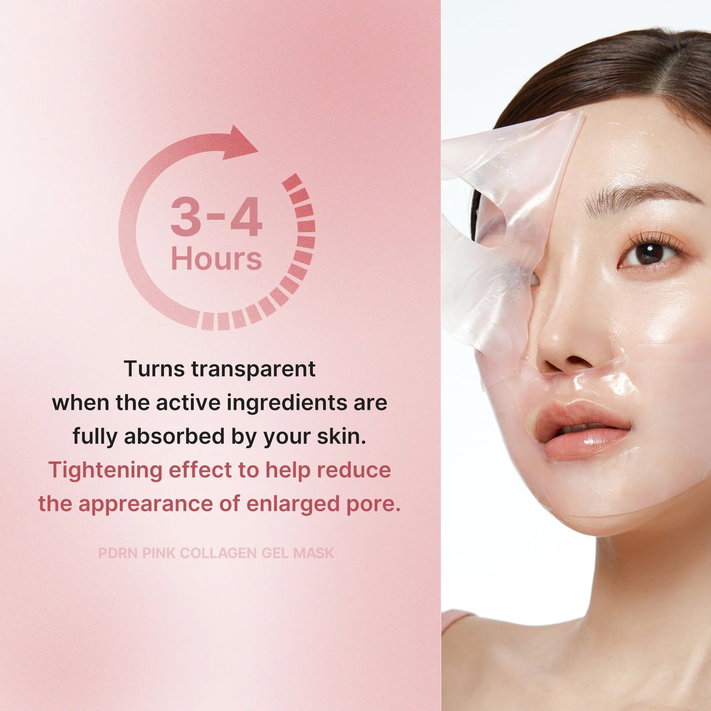 Medicube PDRN Pink Collagen Gel Mask Sheet 4 Pack
