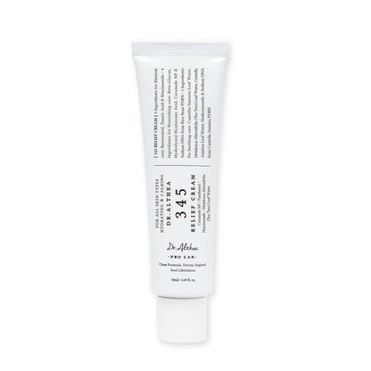 Dr. Althea 345 Relief Cream 50ml, Korean moisturiser with centella, houttuynia, purslane, and four hyaluronic acids