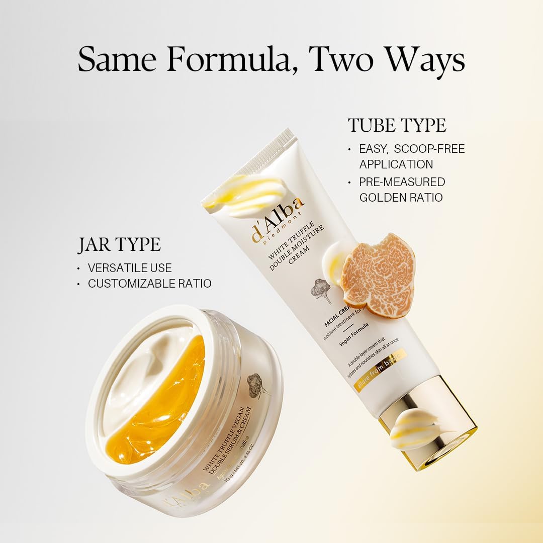 d'Alba White Truffle Double Serum & Cream 70g