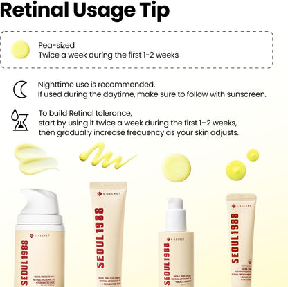 K-Secret Seoul 1988 Retinal Liposome 4% + Fermented Bean Eye Cream 30ml