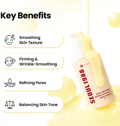 K-SECRET Seoul 1988 Serum: Retinal Liposome 2% + Black Ginseng 30ml