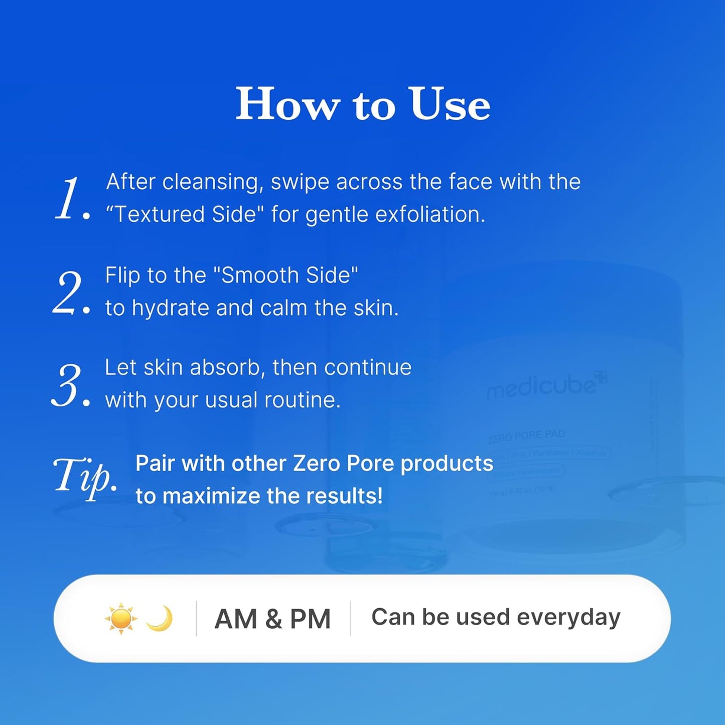 Medicube Zero Pore Pad 2.0 70 Pads
