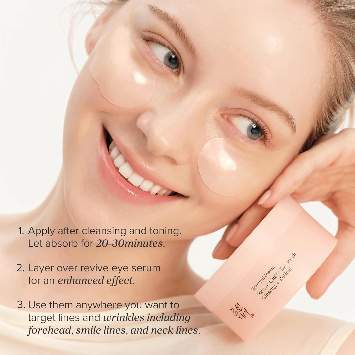 Beauty of Joseon Revive Eye Patch: Ginseng + Retinal 60 Patches