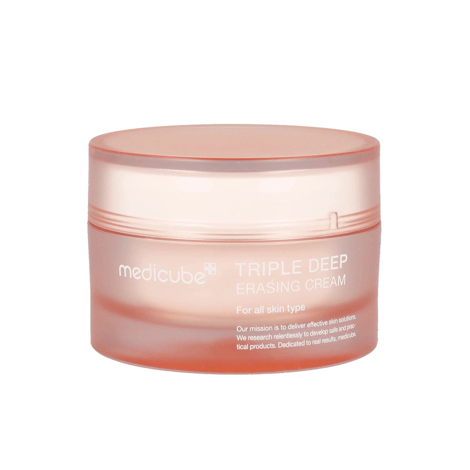 Medicube Triple Collagen Cream 4.0 50ml, white jar of collagen face cream with hyaluronic acid