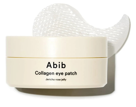 Abib Collagen Eye Patch Jericho Rose Jelly tub, 60 hydrogel patches with peptides