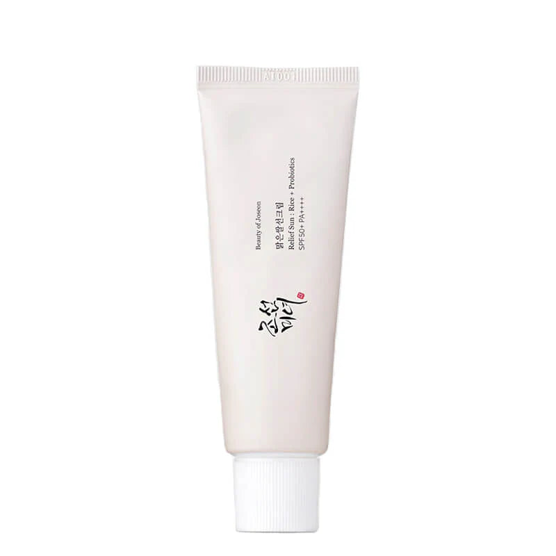 Beauty of Joseon Relief Sun Rice Probiotics 50ml, Korean sunscreen with 30 percent rice extract and grain probiotics