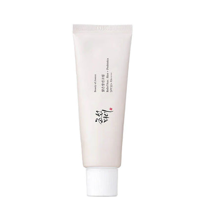 Beauty of Joseon Relief Sun Rice Probiotics 50ml, Korean sunscreen with 30 percent rice extract and grain probiotics