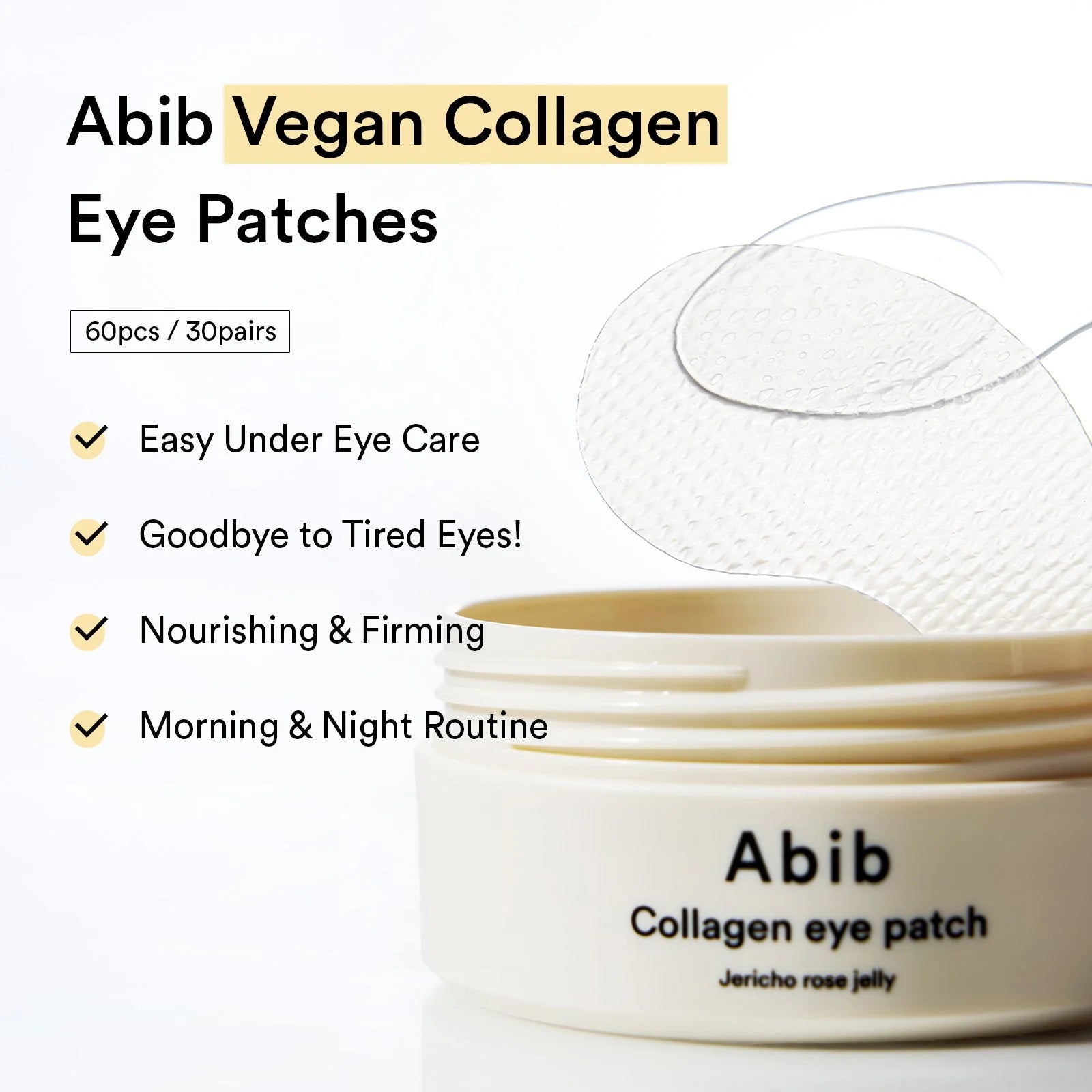 Abib Collagen Eye Patch Jericho Rose Jelly 60 patches