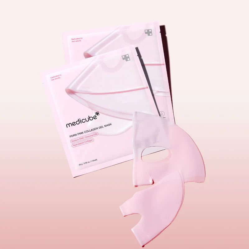 Medicube PDRN Pink Collagen Gel Mask Sheet 4 Pack