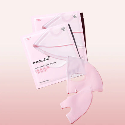 Medicube PDRN Pink Collagen Gel Mask Sheet 4 Pack