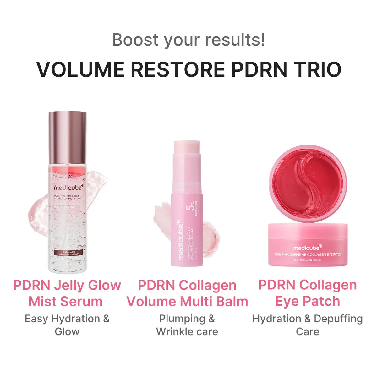 Medicube PDRN Pink Collagen Volume Multi Balm 10g