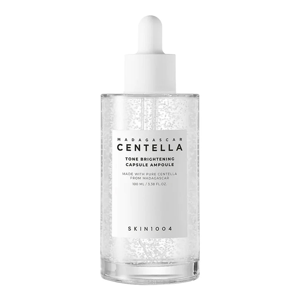 SKIN1004 Centella Tone Brightening Ampoule 100ml, Korean serum with 4 percent niacinamide and 2 percent tranexamic acid