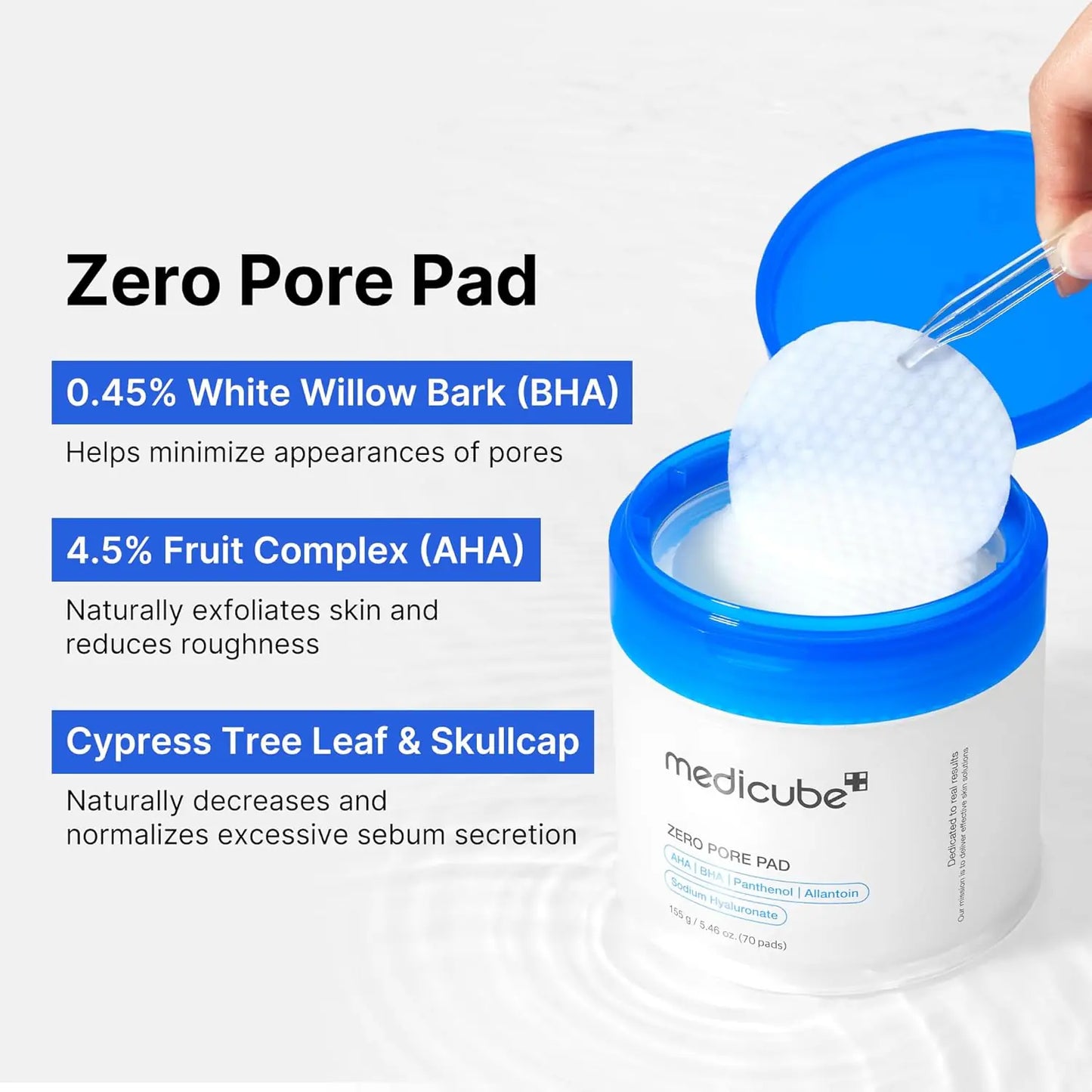 Medicube Zero Pore Pad 2.0 70 Pads