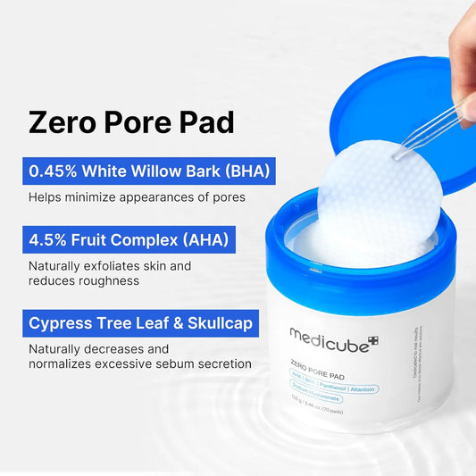 Medicube Zero Pore Pad 2.0 70 Pads