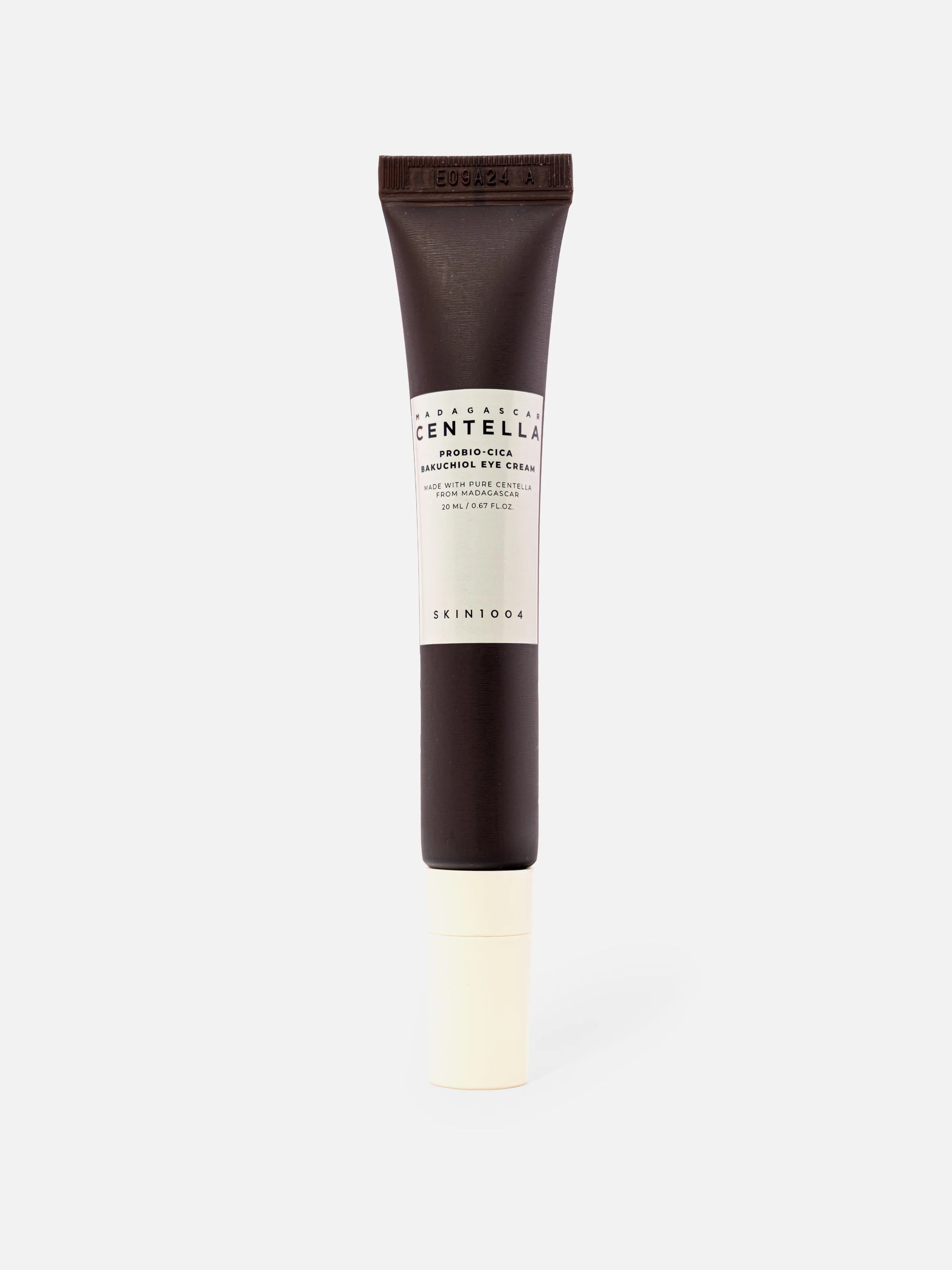 SKIN1004 Madagascar Centella Probio-Cica Bakuchiol Eye Cream 20ml, Korean eye cream with fermented centella and bakuchiol