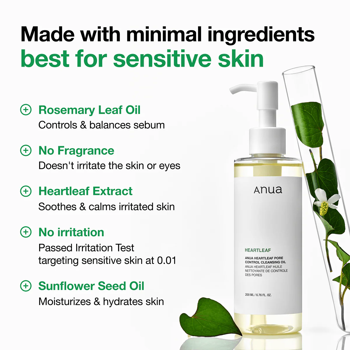 Anua Heartleaf Pore Control Cleansing Oil 200ml