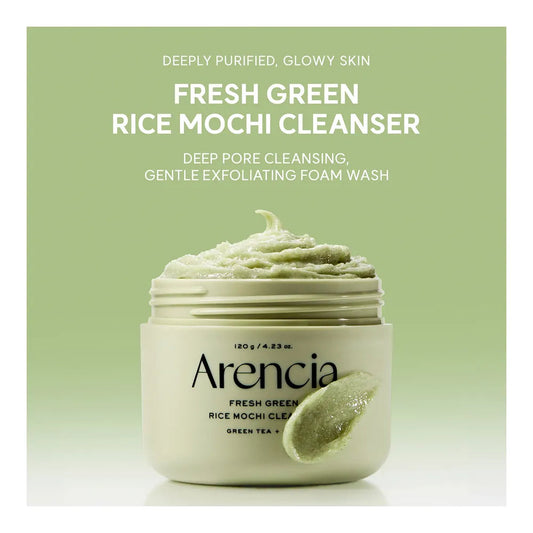 Arencia Fresh Green Rice Mochi Cleanser 120g