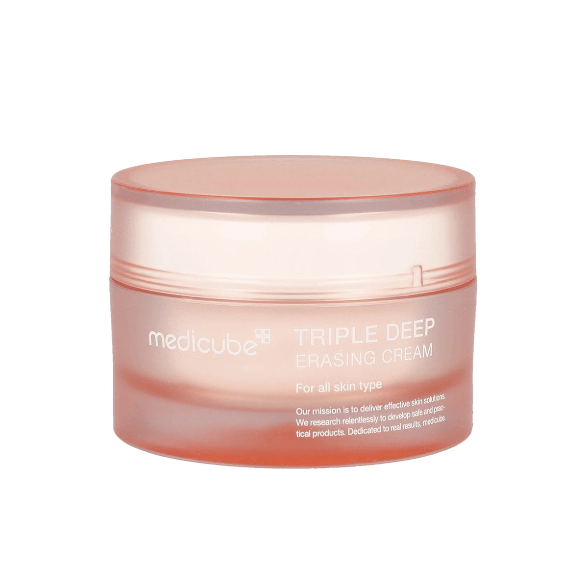 Medicube Triple Collagen Cream 4.0 50ml, white jar of collagen face cream with hyaluronic acid