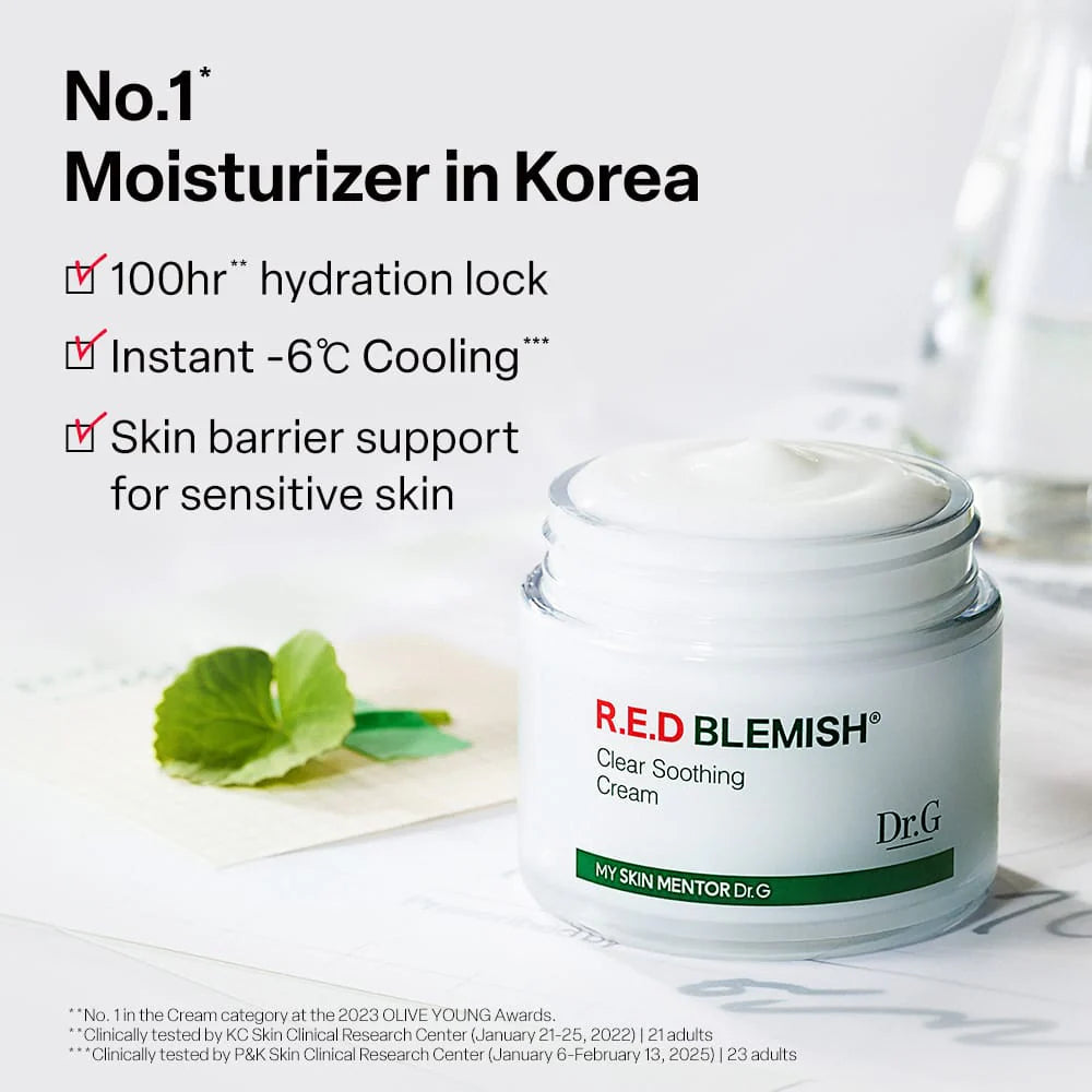 Dr.G Red Blemish Clear Soothing Cream 70ml
