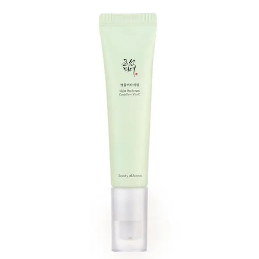 Beauty of Joseon Light On Serum 30ml, Korean brightening serum with 68 percent centella asiatica and 10 percent Vitamin C