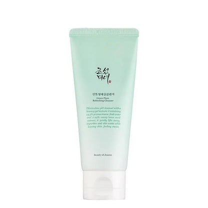 Beauty of Joseon Green Plum Refreshing Cleanser 100ml, Korean low-pH gel cleanser with 73 percent green plum fruit water