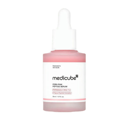 Medicube PDRN Pink Peptide Serum 30ml, Korean serum with 10,000 ppm salmon PDRN, peptides, and hydrolysed collagen
