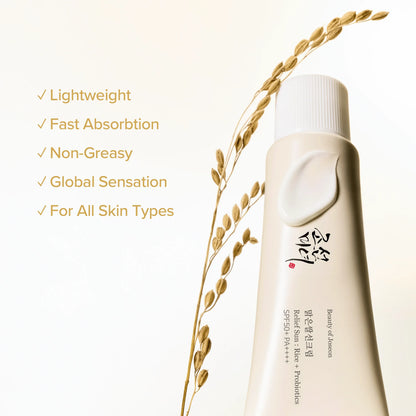 Beauty of Joseon Relief Sun: Rice + Probiotics SPF50+ PA++++ 50ml