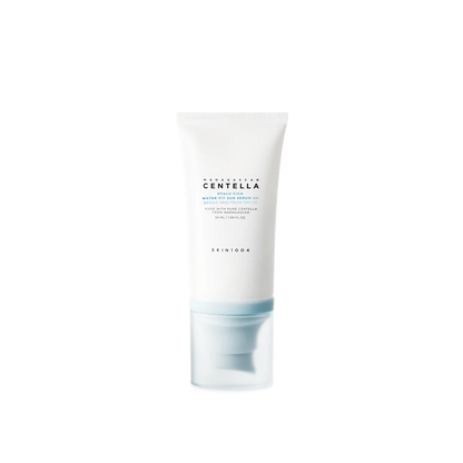 SKIN1004 Madagascar Centella Hyalu-Cica Water-Fit Sun Serum 50ml, white bottle with centella and niacinamide