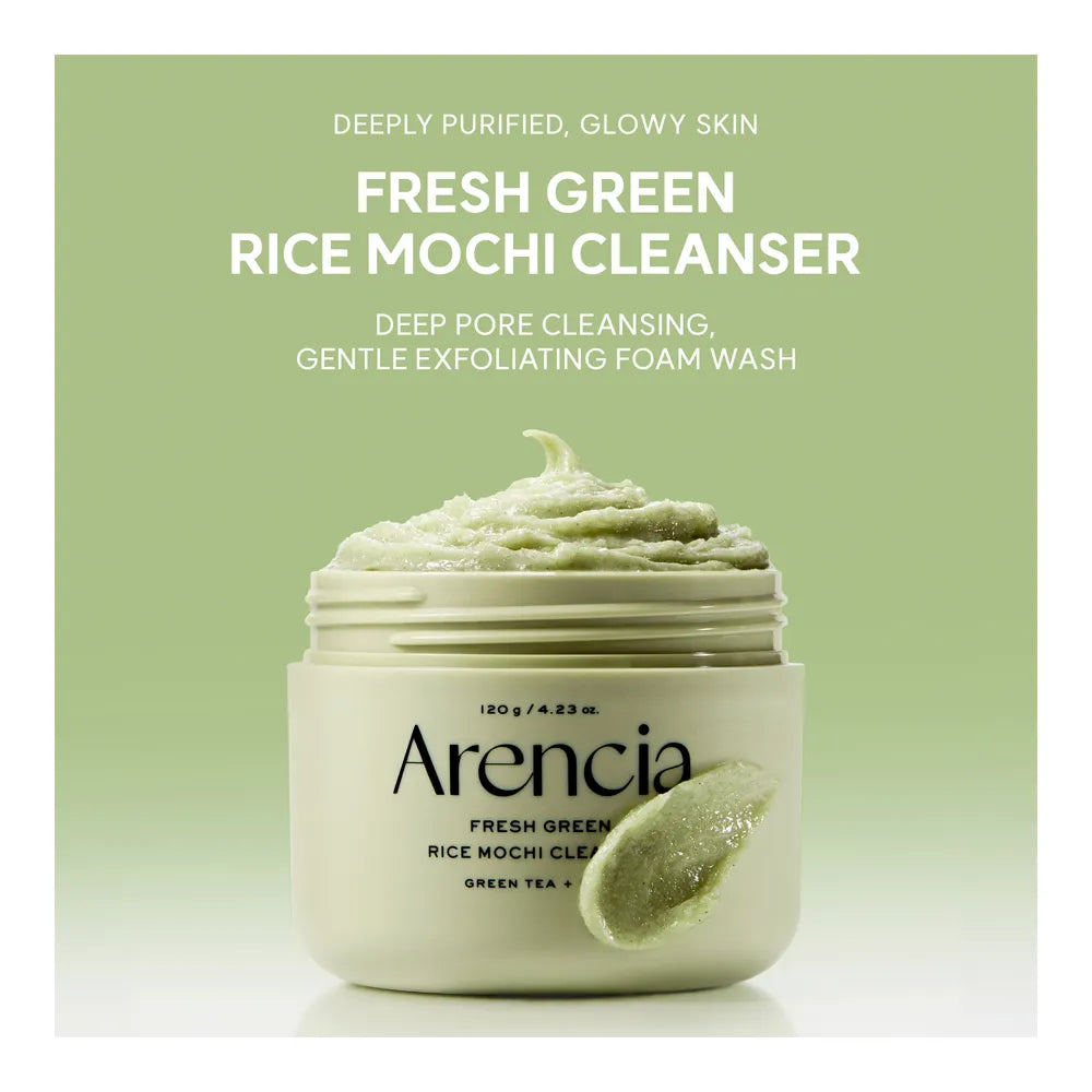 Arencia Fresh Green Rice Mochi Cleanser 120g