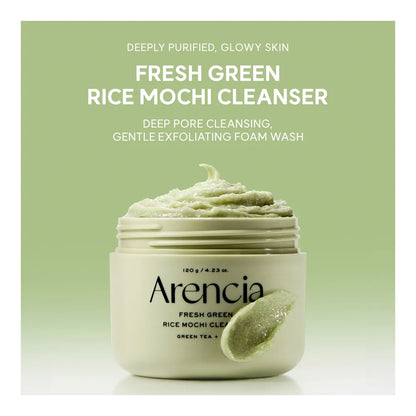 Arencia Fresh Green Rice Mochi Cleanser 120g
